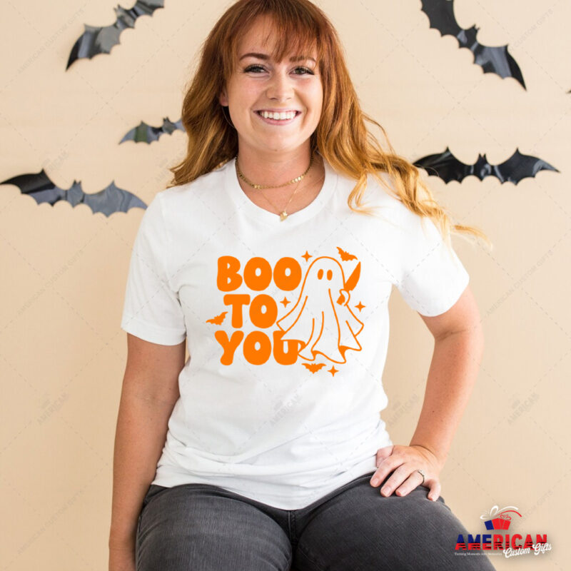 Boo To You Halloween t-shirt White